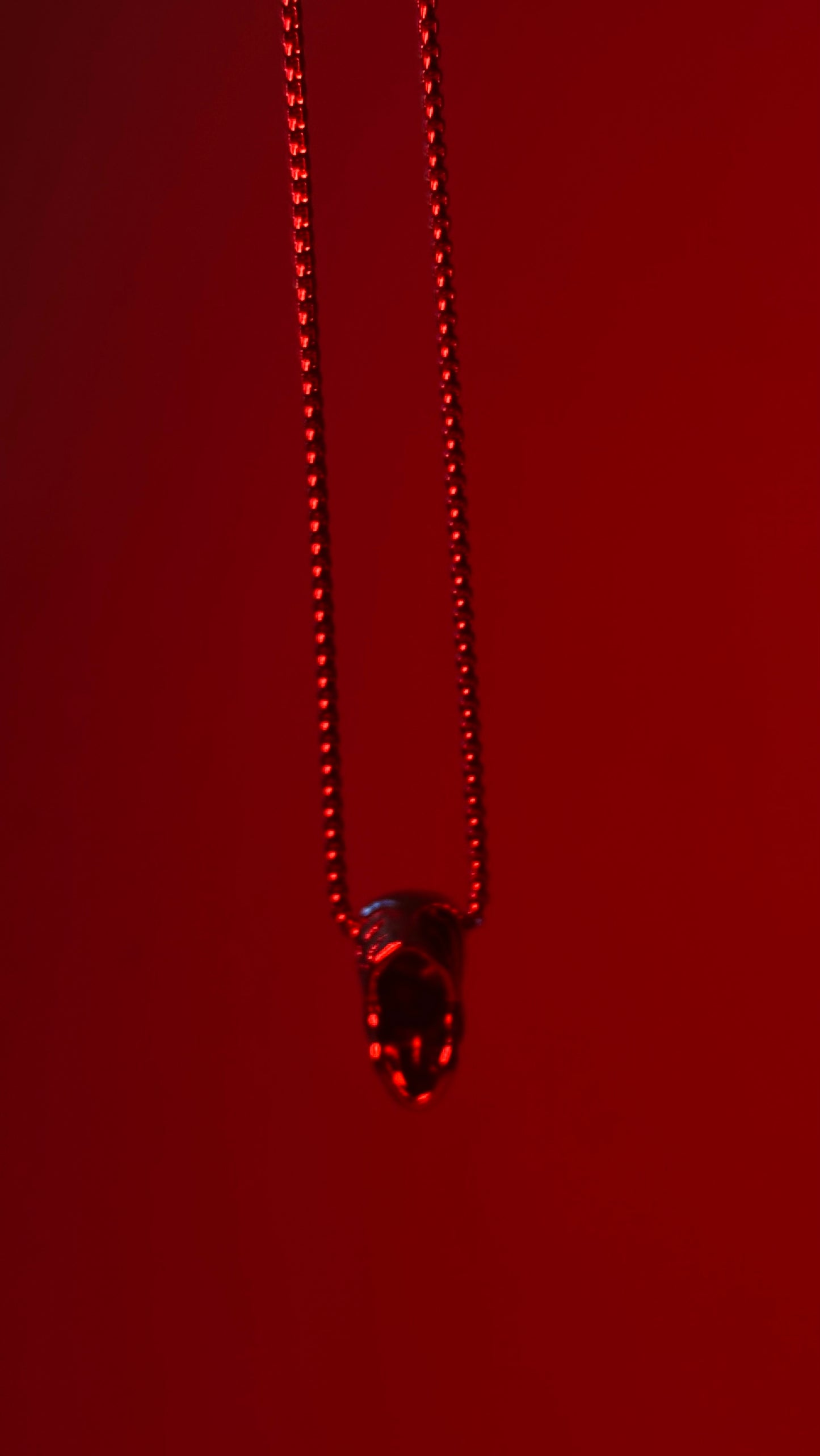 Skull Chrome Y2K Necklace