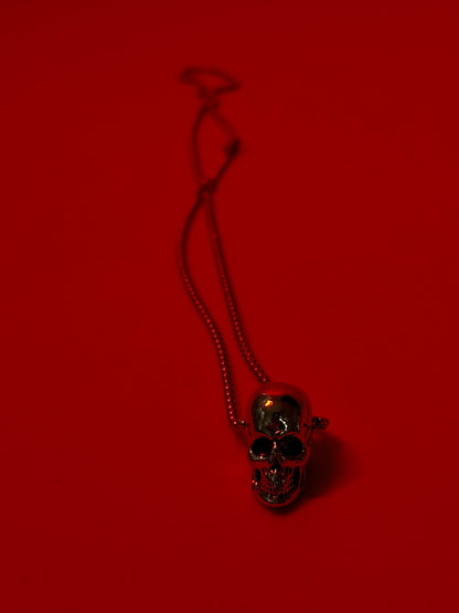 Skull Chrome Y2K Necklace